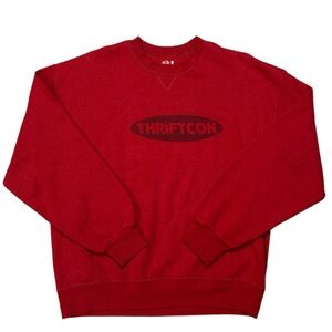 Fruit of the Loom Red Crewneck Sweater